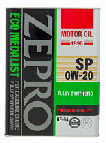 Масло моторное 0W-20 ZEPRO ECO MEDALIST FS SP/GF-6A (1л х 12)